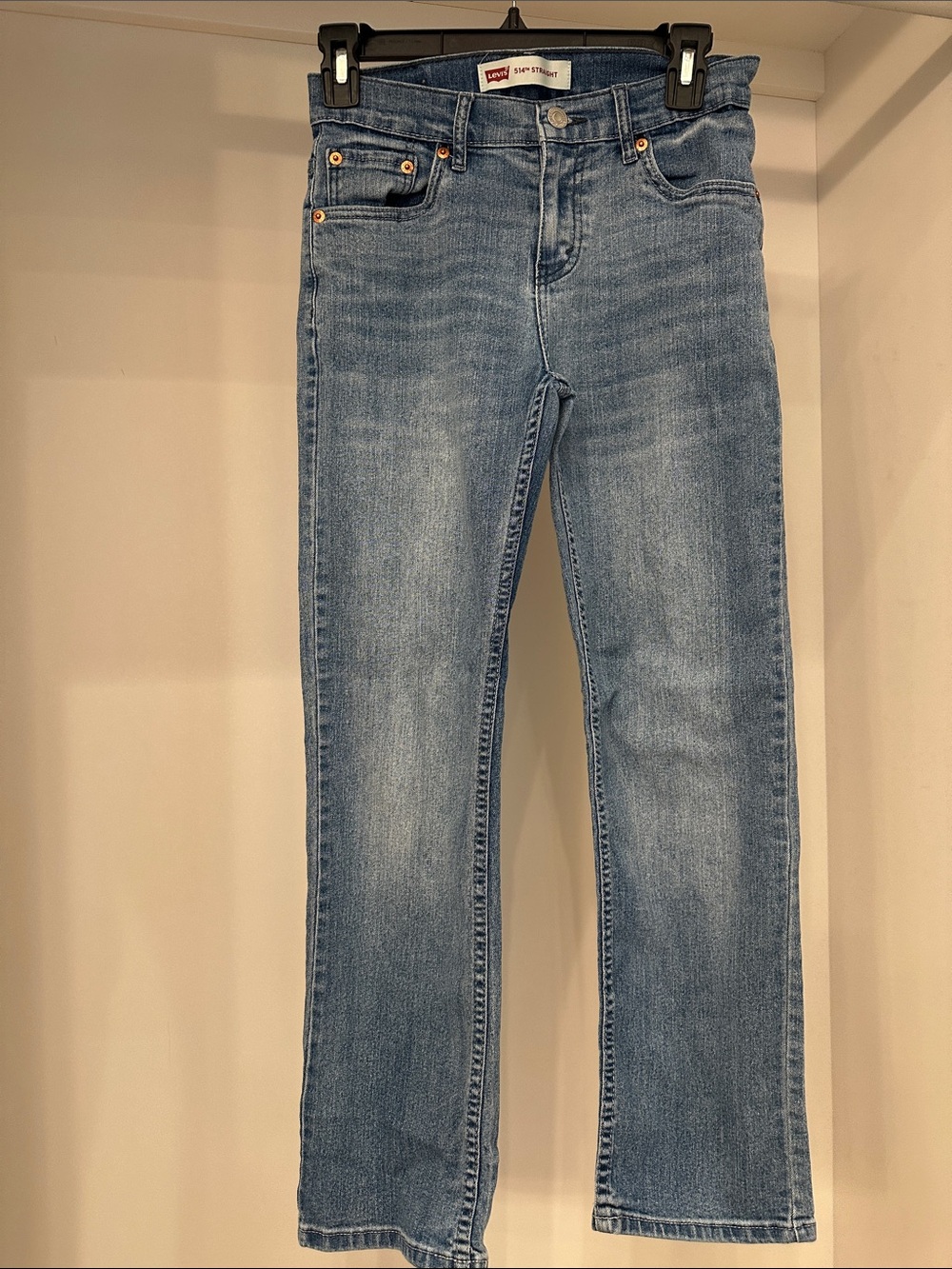 Boys Levis size 14 regular Medium Blue Straight Leg Jeans. Like new